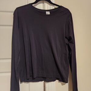 All in Motion Charcoal Dry Fit Long Sleeve Tee